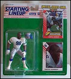 1993 Football Cortez Kennedy Starting Lineup Picture