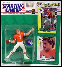 1993 Football John Elway Starting Lineup Picture