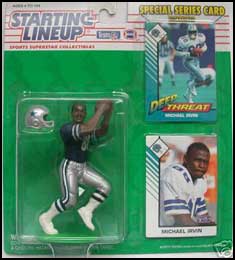 1993 Football Michael Irvin Starting Lineup Picture