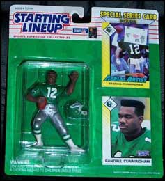 1993 Football Randall Cunningham Starting Lineup Picture