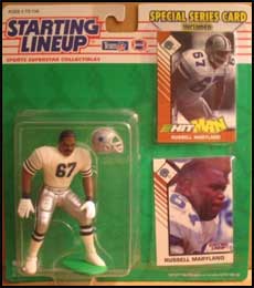 1993 Football Russell Maryland Starting Lineup Picture