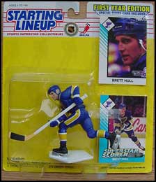 1993 Hockey Brett Hull Starting Lineup Picture