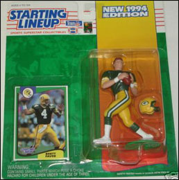 1994 Football Brett Favre Starting Lineup Picture