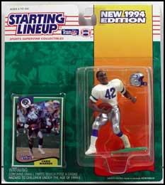 1994 Football Chris Warren Starting Lineup Picture