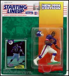1994 Football Rodney Hampton Starting Lineup Picture