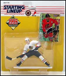 1995 Hockey Chris Chelios Starting Lineup Picture