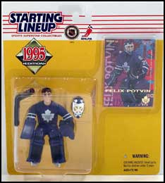 1995 Hockey Felix Potvin Starting Lineup Picture