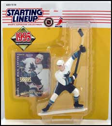 1995 Hockey Sandis Ozolinsh Starting Lineup Picture