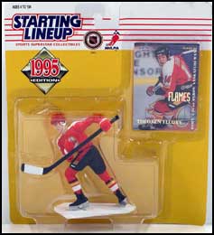 1995 Hockey Theoren Fleury Starting Lineup Picture