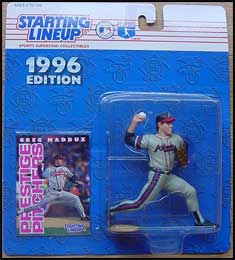 1996 Baseball Greg Maddux Starting Lineup Picture
