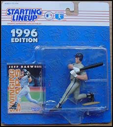 1996 Baseball Jeff Bagwell (White Bat) Starting Lineup Picture
