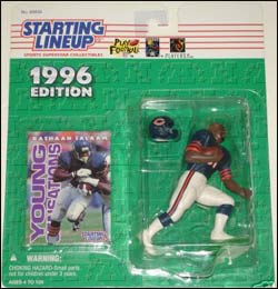 1996 Football Rashaan Salaam Starting Lineup Picture
