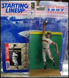 1997 Baseball Barry Bonds Starting Lineup Picture