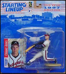 1997 Baseball Chipper Jones Starting Lineup Picture