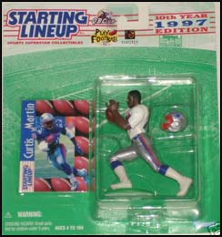 1997 Football Curtis Martin Starting Lineup Picture