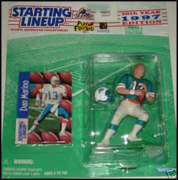 1997 Football Dan Marino Starting Lineup Picture