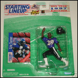 1997 Football Eric Turner Starting Lineup Picture