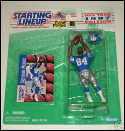 1997 Football Herman Moore Starting Lineup Picture