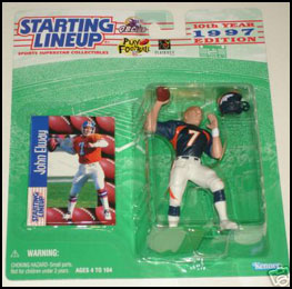 1997 Football John Elway Starting Lineup Picture