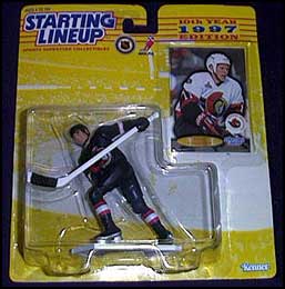 1997 Hockey Daniel Alfredsson Starting Lineup Picture