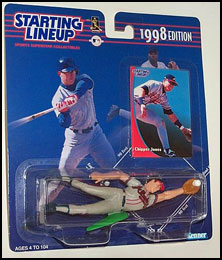 1998 Baseball Chipper Jones Starting Lineup Picture