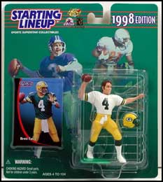 1998 Football Brett Favre Starting Lineup Picture