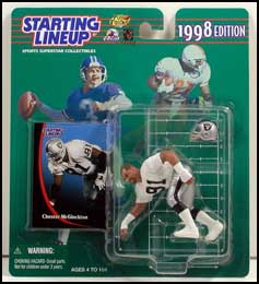 1998 Football Chester McGlockton Starting Lineup Picture