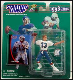 1998 Football Dan Marino Starting Lineup Picture