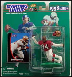 1998 Football Dana Stubblefield Starting Lineup Picture