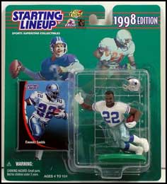 1998 Football Emmitt Smith Starting Lineup Picture
