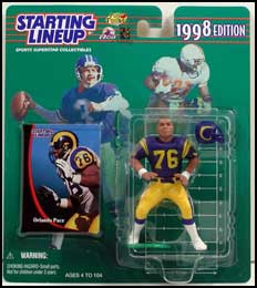 1998 Football Orlando Pace Starting Lineup Picture