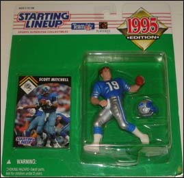 1998 Football Scott Mitchell Starting Lineup Picture