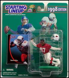 1998 Football Simeon Rice Starting Lineup Picture
