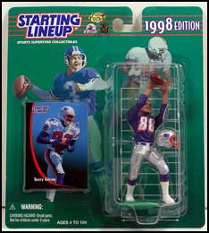 1998 Football Terry Glenn Starting Lineup Picture