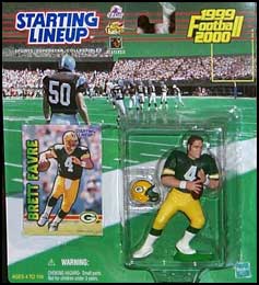1999 Football Brett Favre Starting Lineup Picture