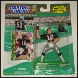 1999 Football Chris Chandler Starting Lineup Picture