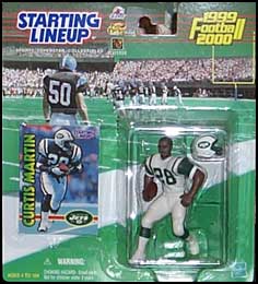 1999 Football Curtis Martin Starting Lineup Picture