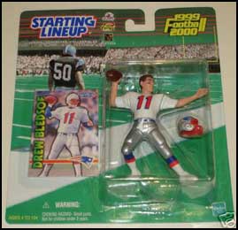 1999 Football Drew Bledsoe Starting Lineup Picture