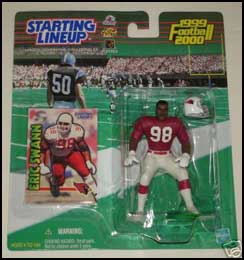 1999 Football Eric Swann Starting Lineup Picture