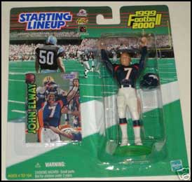 1999 Football John Elway Starting Lineup Picture