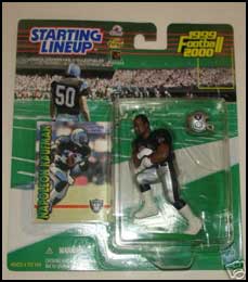 1999 Football Napolean Kaufman Starting Lineup Picture