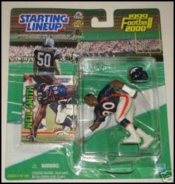 1999 Football Neil Smith Starting Lineup Picture