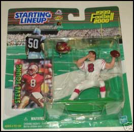 1999 Football Steve Young Starting Lineup Picture