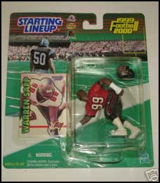 1999 Football Warren Sapp Starting Lineup Picture