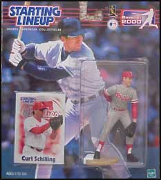 2000 Baseball Curt Schilling Starting Lineup Picture