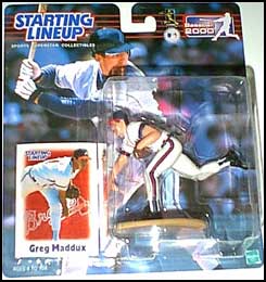 2000 Baseball Greg Maddux Starting Lineup Picture