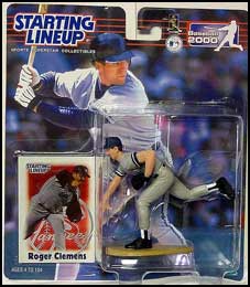 2000 Baseball Roger Clemens Starting Lineup Picture
