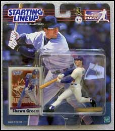 2000 Baseball Shawn Green Starting Lineup Picture