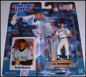 2000 Baseball Todd Helton Starting Lineup Picture