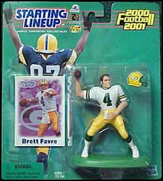 2000 Football Brett Favre Starting Lineup Picture